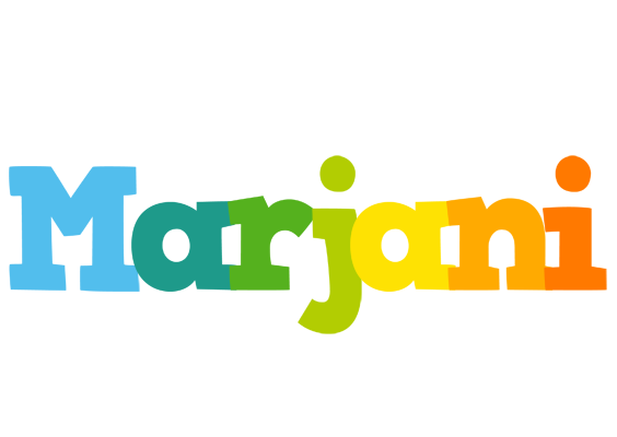 Marjani rainbows logo