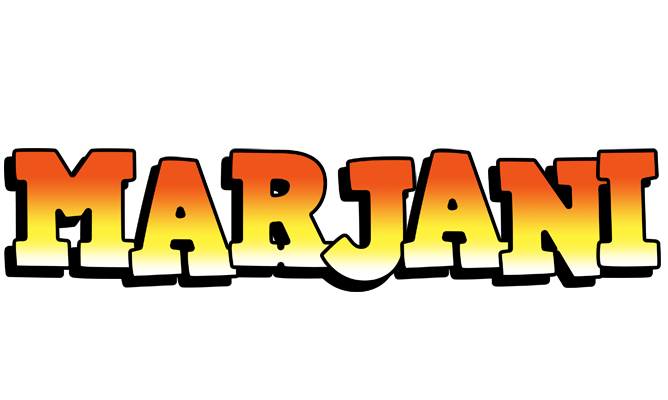 Marjani sunset logo
