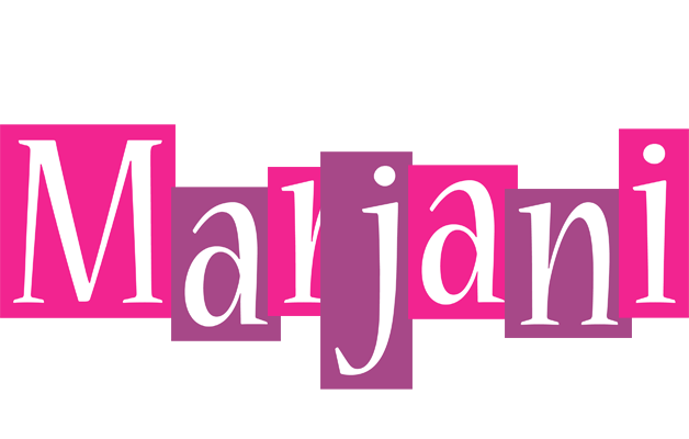 Marjani whine logo