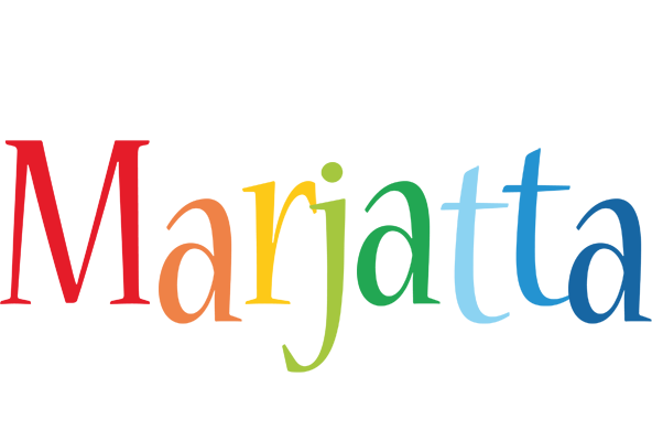 Marjatta birthday logo