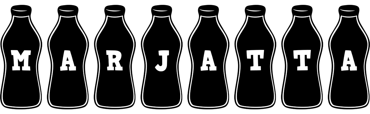 Marjatta bottle logo