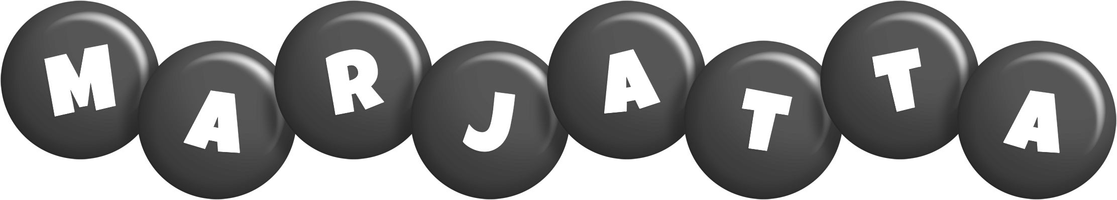 Marjatta candy-black logo