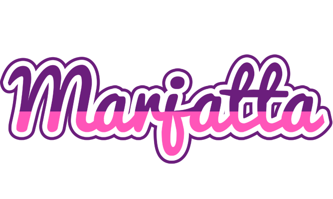 Marjatta cheerful logo