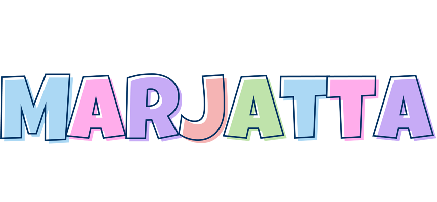 Marjatta pastel logo