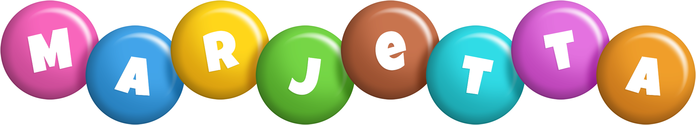Marjetta candy logo