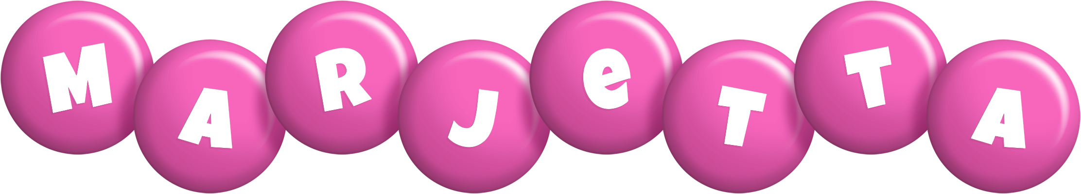 Marjetta candy-pink logo