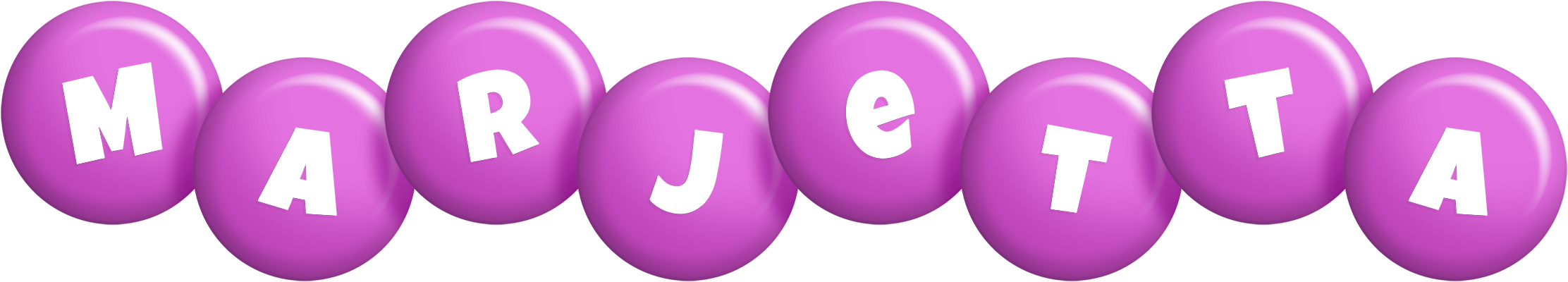 Marjetta candy-purple logo