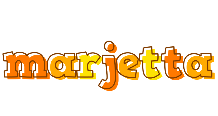 Marjetta desert logo
