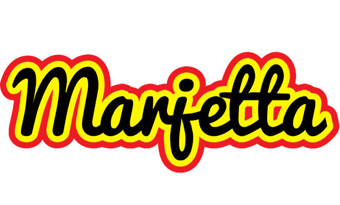 Marjetta flaming logo
