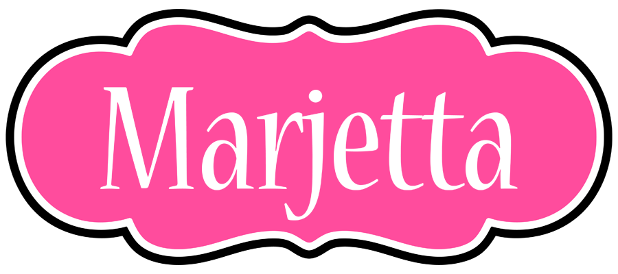 Marjetta invitation logo