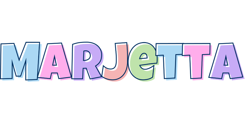 Marjetta pastel logo