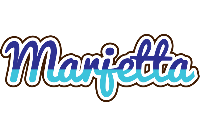 Marjetta raining logo