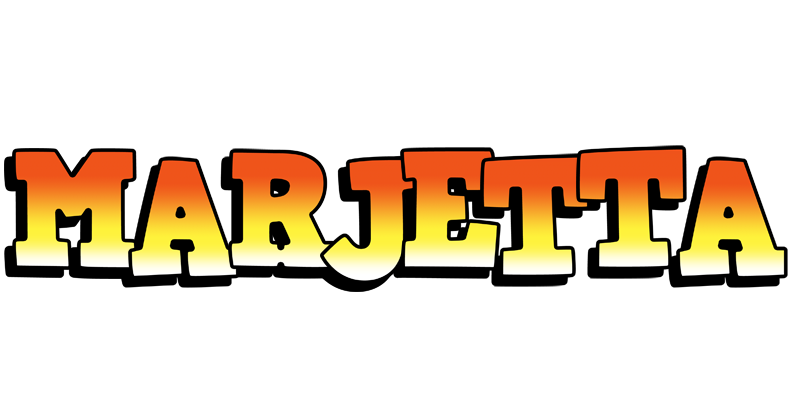 Marjetta sunset logo
