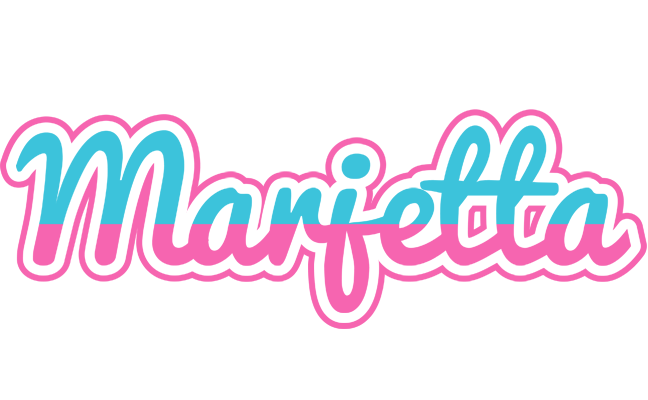 Marjetta woman logo