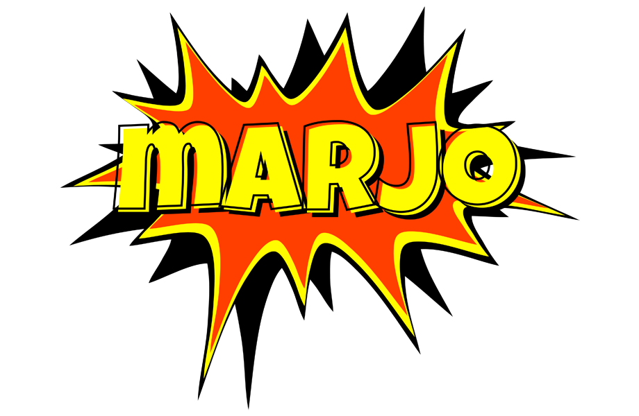 Marjo bazinga logo
