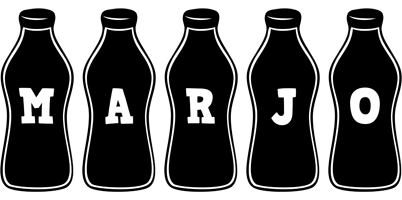 Marjo bottle logo