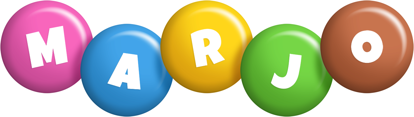 Marjo candy logo