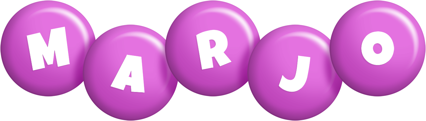 Marjo candy-purple logo