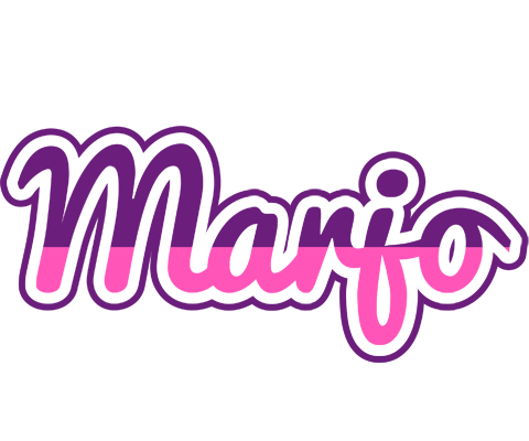 Marjo cheerful logo