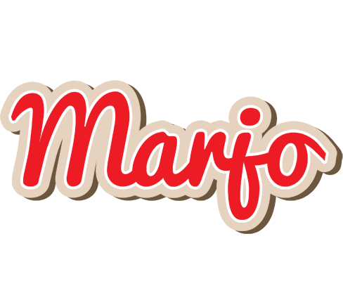 Marjo chocolate logo
