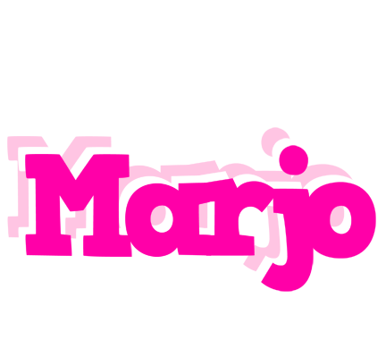 Marjo dancing logo