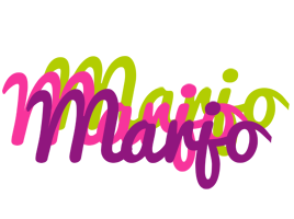 Marjo flowers logo