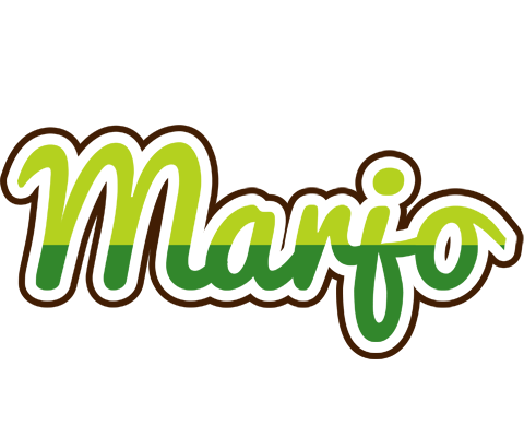 Marjo golfing logo