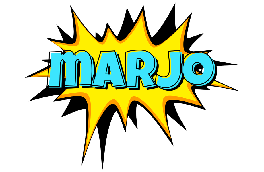 Marjo indycar logo