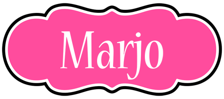 Marjo invitation logo