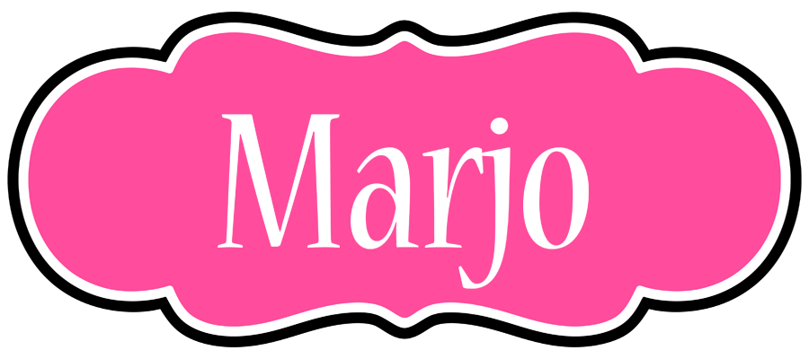 Marjo invitation logo