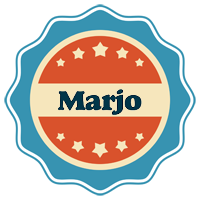 Marjo labels logo