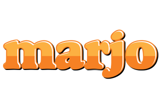 Marjo orange logo