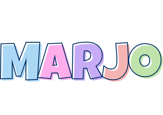 Marjo pastel logo