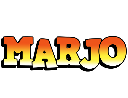 Marjo sunset logo