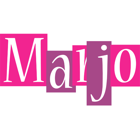 Marjo whine logo