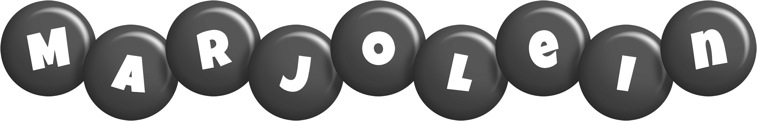 Marjolein candy-black logo