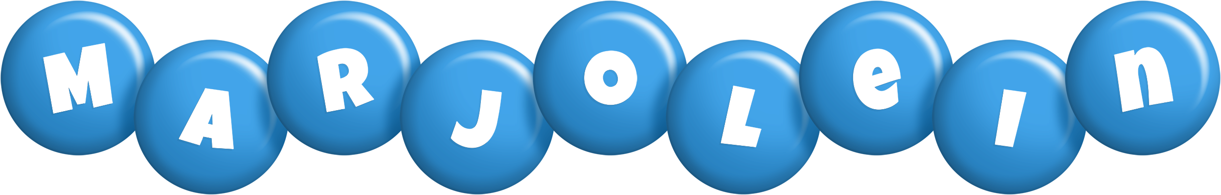Marjolein candy-blue logo