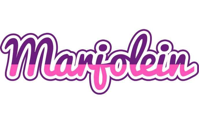 Marjolein cheerful logo