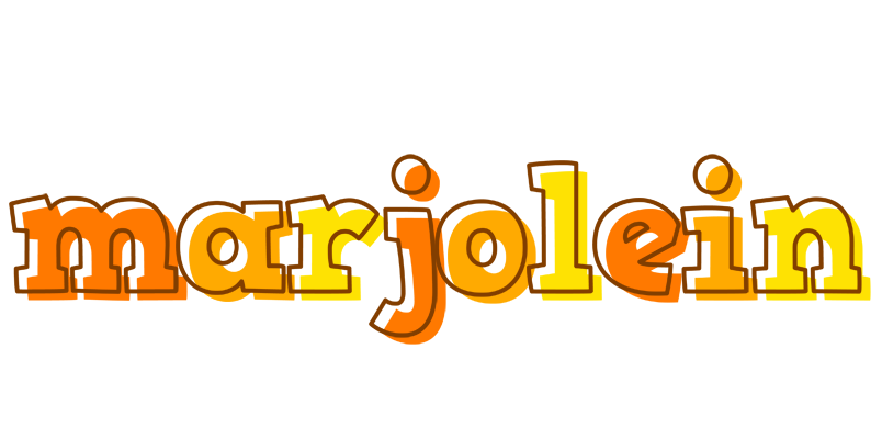 Marjolein desert logo