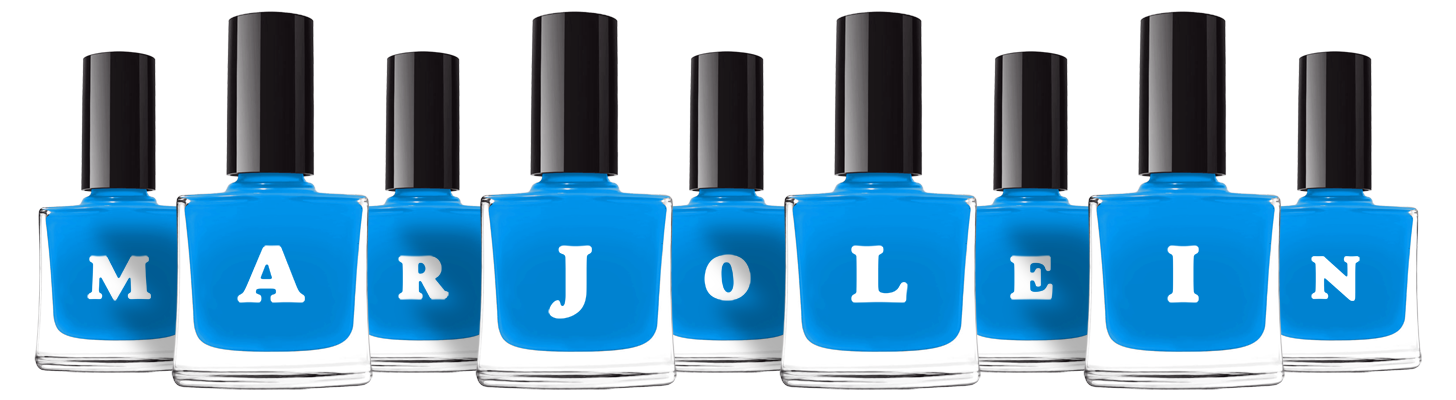 Marjolein glossy logo