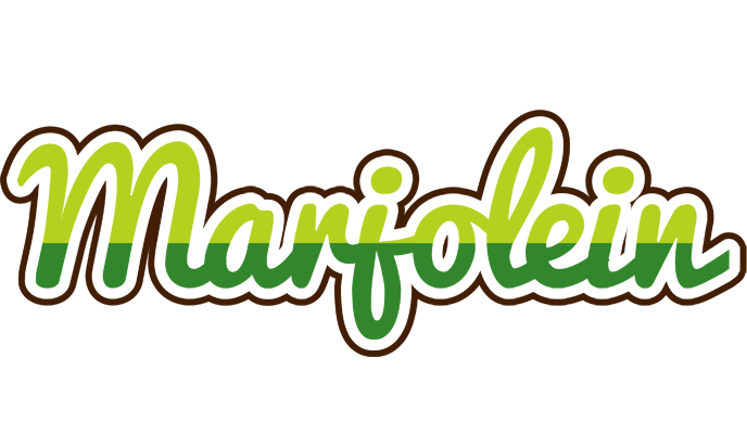 Marjolein golfing logo