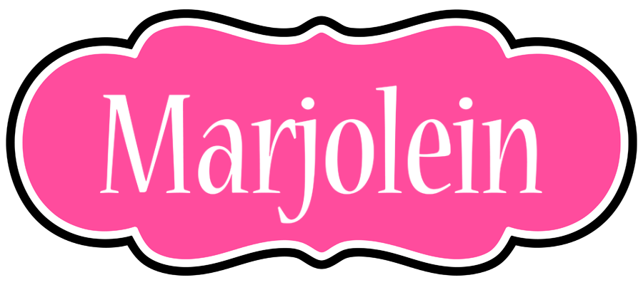 Marjolein invitation logo
