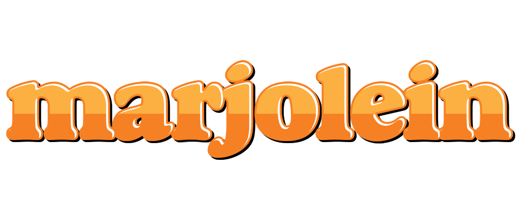 Marjolein orange logo