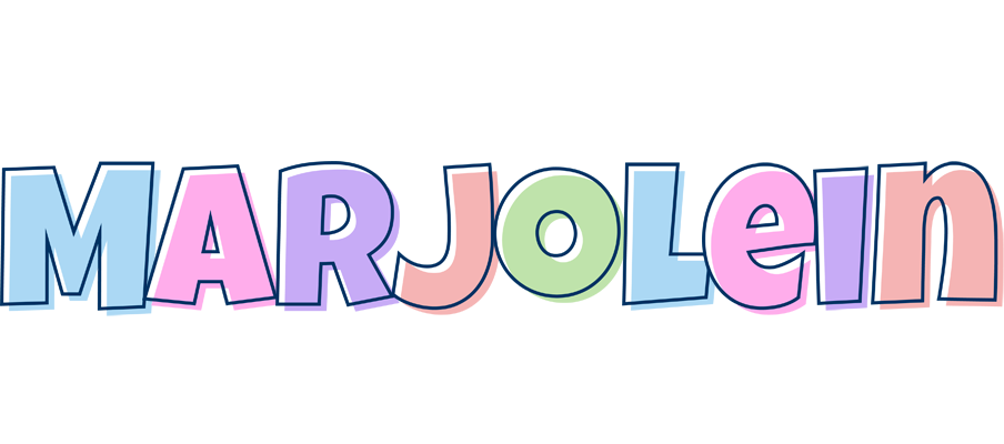 Marjolein pastel logo