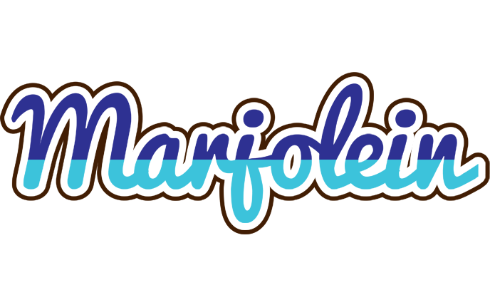 Marjolein raining logo