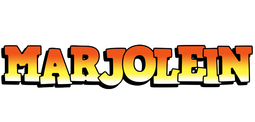 Marjolein sunset logo