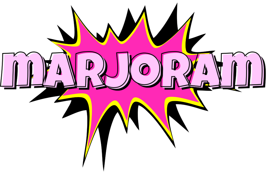Marjoram badabing logo