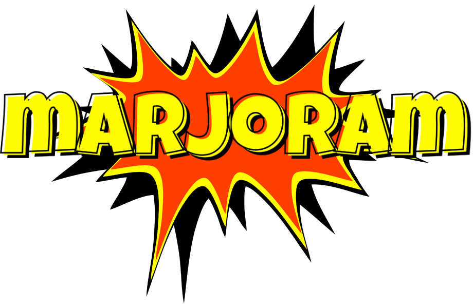 Marjoram bazinga logo