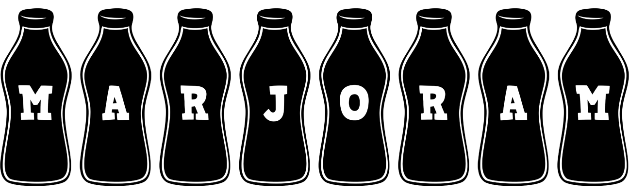 Marjoram bottle logo
