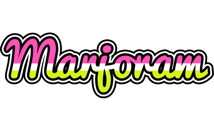 Marjoram candies logo